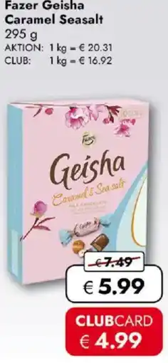 Travel FREE Fazer Geisha Caramel Seasalt Angebot