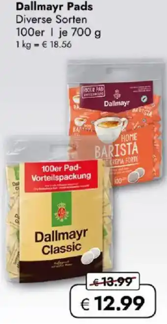Travel FREE Dallmayr Pads Angebot