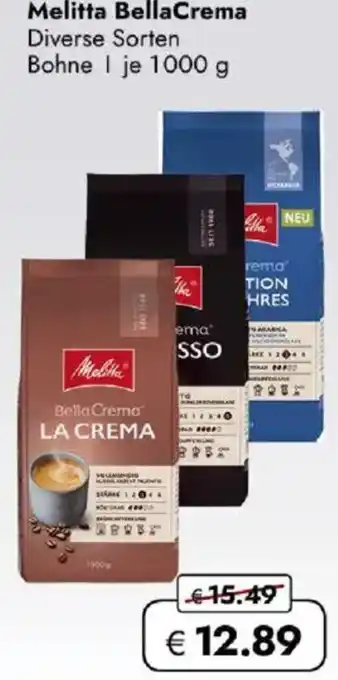 Travel FREE Melitta BellaCrema Angebot