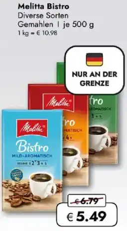 Travel FREE Melitta Bistro Angebot