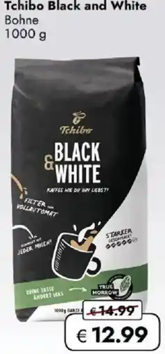 Travel FREE Tchibo Black and White Bohne Angebot
