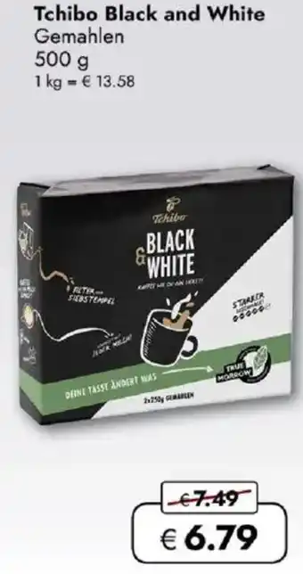 Travel FREE Tchibo Black and White Gemahlen Angebot