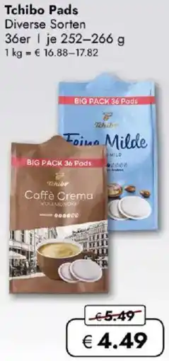 Travel FREE Tchibo Pads Angebot