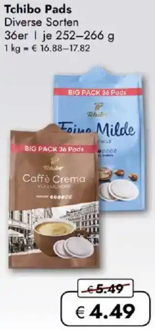 Travel FREE Tchibo Pads Angebot