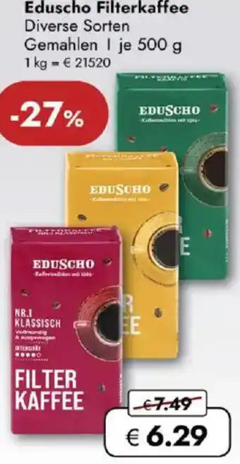 Travel FREE Eduscho Filterkaffee Angebot