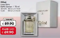 Travel FREE Chloé Love Story Angebot