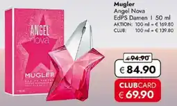 Travel FREE Mugler Angel Nova Angebot