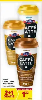Billa Emmi Caffè Latte div. Sorten Angebot
