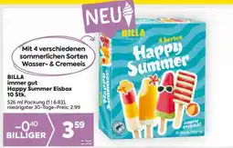 Billa BILLA immer gut Happy Summer Eisbox 10 Stk Angebot