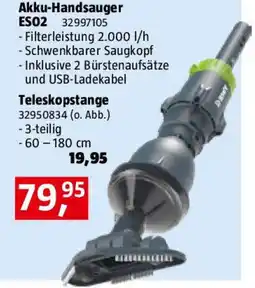 Bauhaus Akku-Handsauger Angebot