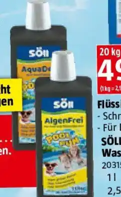 Bauhaus SÖLL AquaDes wasserpflegemittel Angebot