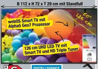Maximarkt LG Smart TV 50UT73006LA Angebot