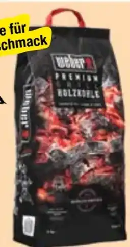 Maximarkt Weber Premium Holzkohle Angebot