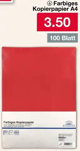 Woolworth Farbiges Kopierpapier Angebot