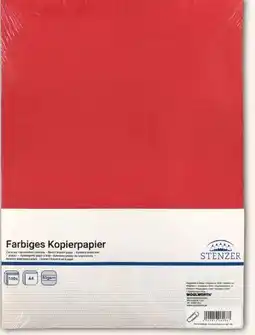 Woolworth Stenzer Farbiges Kopierpapier A4 Angebot