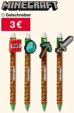 Woolworth Minecraft gelschreiber Angebot
