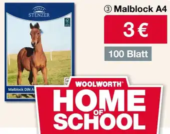Woolworth Malblock A4 Angebot