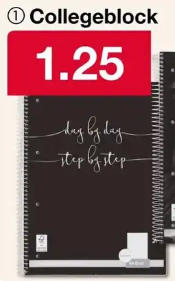 Woolworth Collegeblock Angebot