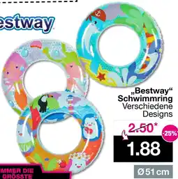 Woolworth Bestway Schwimmring Angebot