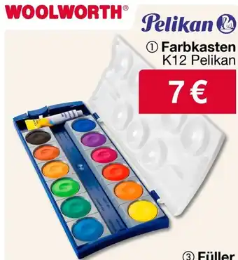 Woolworth Pelikan Farbkasten Angebot