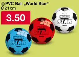 Woolworth PVC Ball World Star Angebot