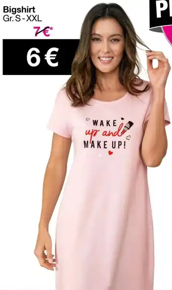 Woolworth Bigshirt Angebot