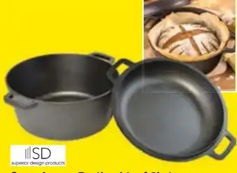 Maximarkt Superior Design Products Gusseisener Brotbacktopf Angebot