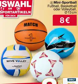 Woolworth Mini-Sportball Angebot