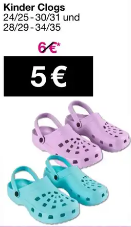 Woolworth Kinder Clogs Angebot