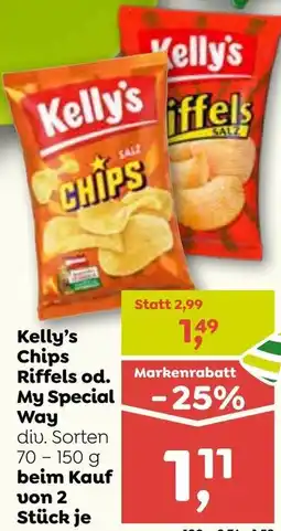 ADEG Kelly's Chips Riffels od. My Special Way Angebot