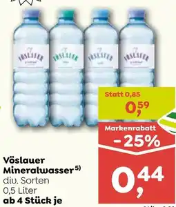 ADEG Vöslauer Mineralwasser Angebot