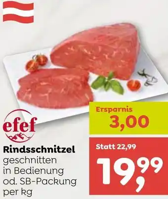 ADEG efef Rindsschnitzel Angebot