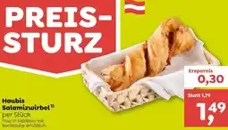 ADEG Haubis Salamizwirbel Angebot