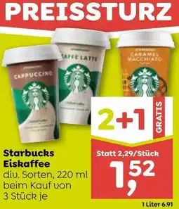 ADEG Starbucks Eiskaffee Angebot