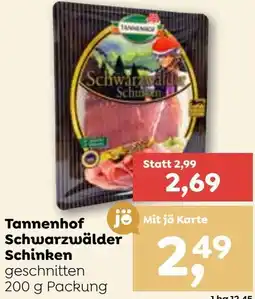 ADEG Tannenhof Schwarzwälder Schinken Angebot