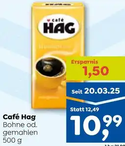 ADEG Café Hag Bohne od. gemahlen Angebot