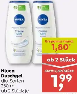 ADEG Nivea Duschgel Angebot