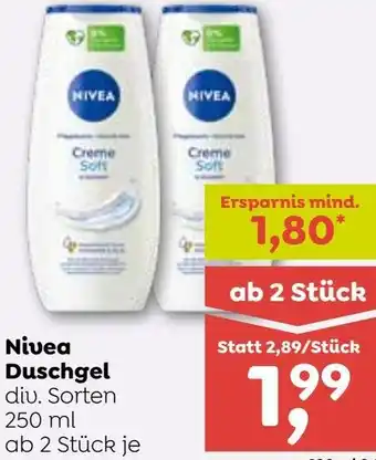 ADEG Nivea Duschgel Angebot