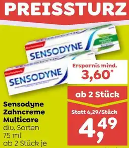 ADEG Sensodyne Zahncreme Multicare Angebot
