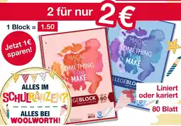 Woolworth Block Angebot