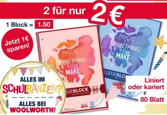 Woolworth Block Angebot