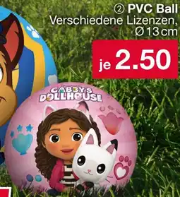 Woolworth PVC Ball Angebot