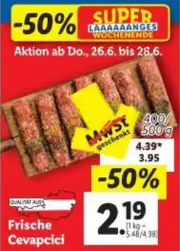 Lidl Frische Cevapcici Angebot