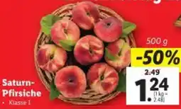 Lidl Saturn- Pfirsiche Angebot