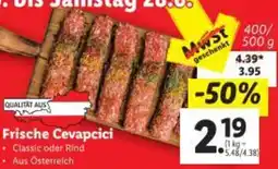 Lidl Frische Cevapcici Angebot