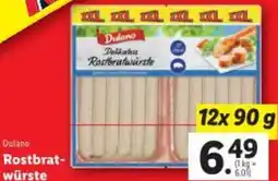 Lidl Dulano Rostbrat- würste Angebot