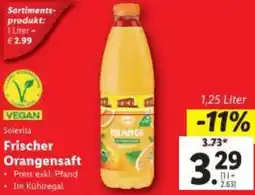 Lidl Solevita Frischer Orangensaft Angebot