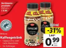 Lidl Milbona Kaffeegetränk Angebot