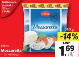 Lidl Milbona Mozzarella Angebot