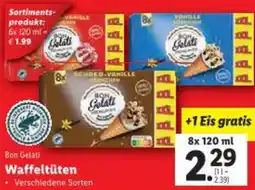 Lidl Bon Gelati Waffeltüten Angebot